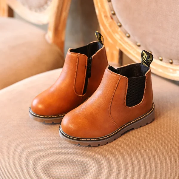 New Fashion Snow Boot Winter Children Shoes Waterproof Fabric Non-Slip Boy Girl Cotton Shoes Kids Snow Boots Warm Outdoor Boots - Image 2