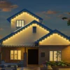 Permanent 100ft Smart Outdoor Lights 72 LED Lights Cool/Warm Eaves Lights IP65 Waterproof Christmas Halloween Party - Image 4