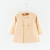 Autumn and Winter New Fashion Solid Color Baby Girls' Coat Korean Style Children's Long Sleeve Clothing (0-3 Years Old) - Image 2