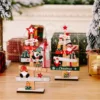 Desktop Christmas Tree Santa Claus DIY Decoration Wooden Christmas Signs Plaque Xmas Decoration 2024 New Years Party Gifts - Image 5