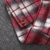 1-6 year old boys' spring and autumn style spliced fleece collar single breasted checkered versatile casual jacket - Image 6