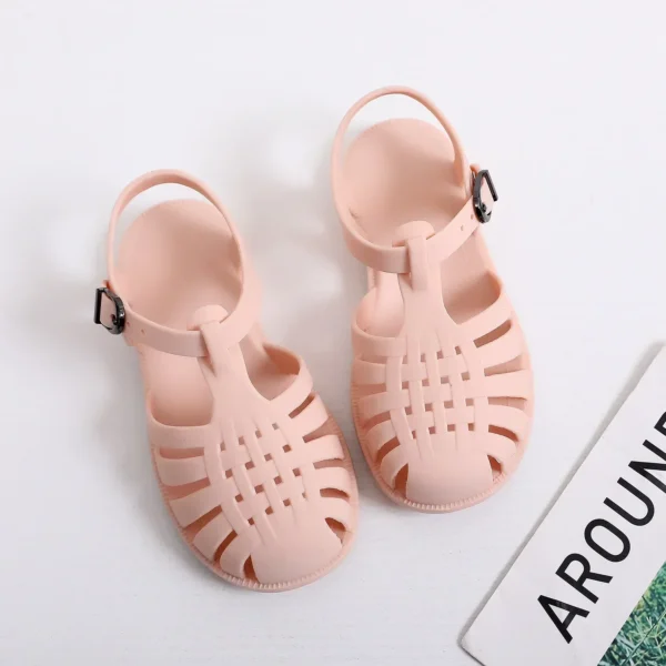 Children's Soft-soled Openwork Breathable Sandals Boys and Girls Home Outing Beach Boys and Girls 2-12y - Image 4