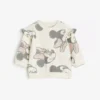 Cute Minnie Print Tops 2pcs For Girls Child Autumn Long Sleeve Tracksuits New Fashion Clothing Kids Casual Hoodies+Sweatpants - Image 5