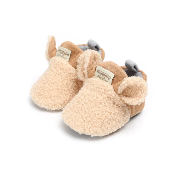 MYGGPP Cute Cartoon Comfortable Boots For Baby, Soft And Warm Plus Fleece Boots For Indoor Outdoor Walking, Autumn And Winter - Image 5