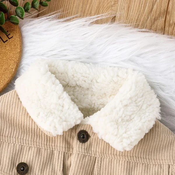 Warm Jacket Outwear For Newborn Baby Boy 0-3 Years old Casual Fashion Winter Cotton Coat Long Sleeve Toddler Kids Clothes - Image 3