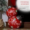 30" H Indoor/Outdoor Christmas Ball Ornament with Color Changing LED Lights - Image 3