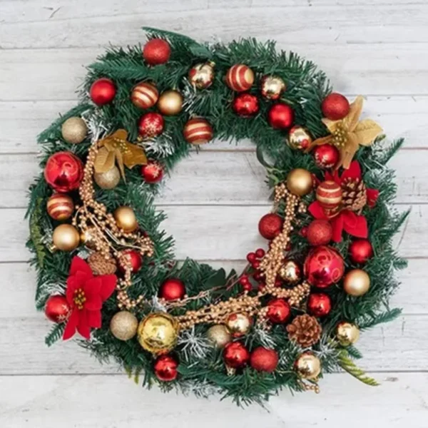 50Pcs/box 4cm Christmas Balls Ornament Xmas Tree Hanging Bauble Pendant 2024 Christmas Decoration for Home 2025 New Year Gifts - Image 6