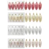 5Pcs Christmas Painted Pine Cone Balls Hanging Pendants Merry Christmas Tree Decoration for Home Xmas Ornament Gift Navidad 2024 - Image 6