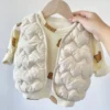 Fashion Kids Vest Children's Hooded Vest Spring Autumn winter Waistcoats Boys Outerwear toddler Coats Teenage baby girl clothes