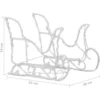 17x4x22 in 5 LED Outdoor Christmas Reindeer Yard Decoration, Lawn Decoration, Outdoor Luminous Reindeer Outdoor Gold - Image 3
