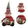 Snowman Doll Merry Chirstmas Decor for Home Table 2023 Elk Doll Christmas Ornaments Santa Claus Navidad Gift Happy New Year 2024 - Image 5