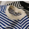 Spring Autumn Stripe Long Sleeves Sweatshirt Kids Boys' Loose Bat Sleeves Tops Girls' Baby Boy Clothes - Image 6