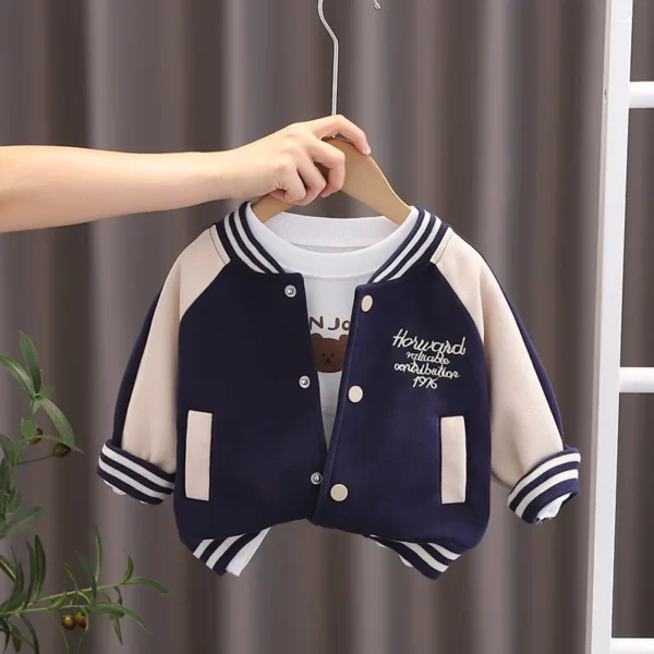 New Spring Autumn Baby Girls Clothes Children Boys Fashion Jacket Kids Coat Clothing Toddler Casual Costume Infant Sportswear - Image 4