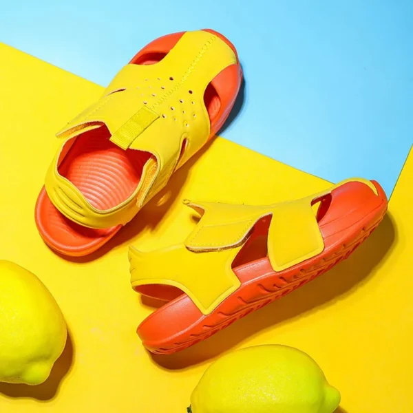 Classic Baby Boys Sandals Summer Kids Girls Beach Sandals Breathable Candy Color Sport Sandals for Toddler Baby Shoes Size 22-33 - Image 5