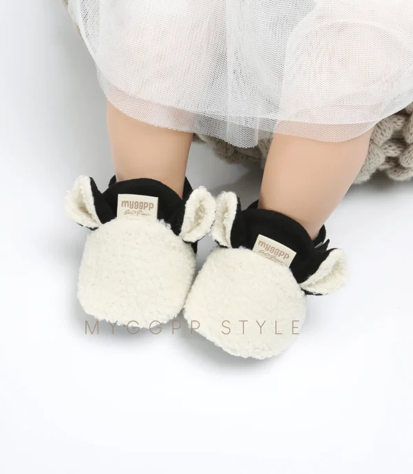 MYGGPP Cute Cartoon Comfortable Boots For Baby, Soft And Warm Plus Fleece Boots For Indoor Outdoor Walking, Autumn And Winter - Image 6