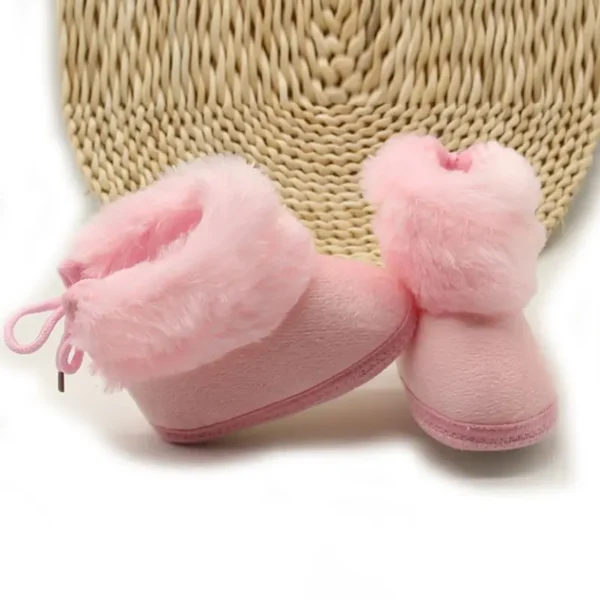 Winter Snow Baby Boots Newborn Warm Booties Soft Sole First Walkers Shoes for Baby Girls Boys Solid Infant Shoes Toddler 0-18M - Image 6