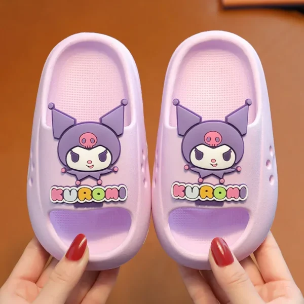 Sanrio Children's Cute Indoor Home Slippers Boys and Girls Outside Beach Sandals Slippers Anti-slip Bathroom Sandals EVA Sandals - Image 3