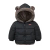 2024 Boys Jackets Children Hooded Outerwear Girls Warm Jacket Children Clothing Baby Outerwear Fashion Kids Zipper Coat Jacket