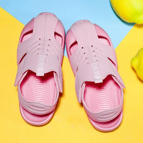 Classic Baby Boys Sandals Summer Kids Girls Beach Sandals Breathable Candy Color Sport Sandals for Toddler Baby Shoes Size 22-33 - Image 4