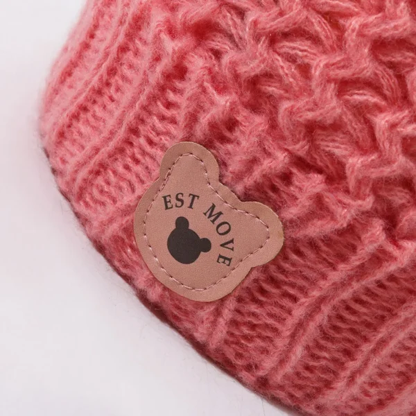 3Pcs Kids Hat Scarf and Snow Gloves Set Winter Knit Warm Soft Outdoor for Boys Girls and Toddlers - Image 4