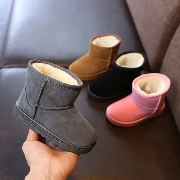 Fashion Children Casual Shoes Girls Boys Cotton Snow Boots Warm Kids Boots Boy Winter Cotton Shoes Sneakers ботинки мартин - Image 3
