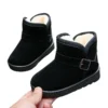 Fashion Children Casual Shoes Girls Boys Cotton Snow Boots Warm Kids Boots Boy Winter Cotton Shoes Sneakers ботинки мартин - Image 5