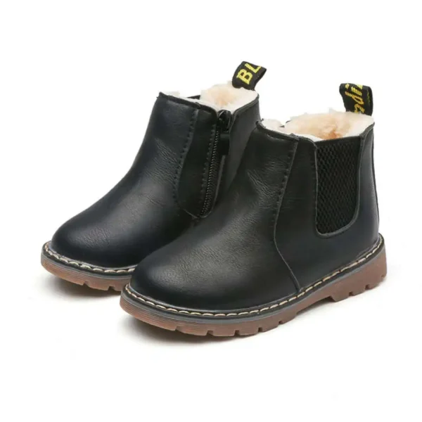 New Fashion Snow Boot Winter Children Shoes Waterproof Fabric Non-Slip Boy Girl Cotton Shoes Kids Snow Boots Warm Outdoor Boots - Image 5