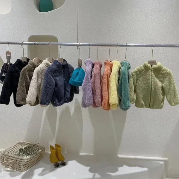 Kids Winter Coats 2024 New Children Outerwear Boy Warm Fleece Jacket Baby Girls Jackets for Autumn Spring Children Clothing - Image 3