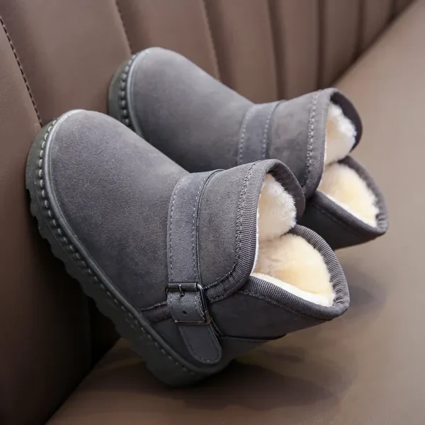 Fashion Children Casual Shoes Girls Boys Cotton Snow Boots Warm Kids Boots Boy Winter Cotton Shoes Sneakers ботинки мартин - Image 2