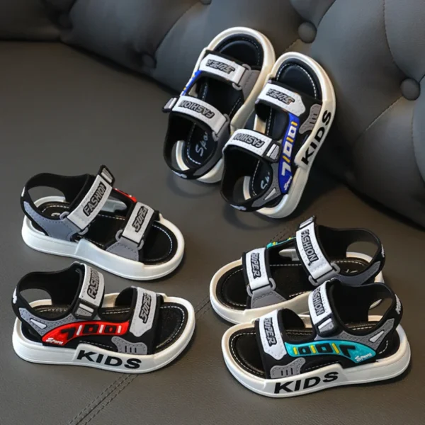Breathable Sport Sandals Summer Sandals for Boys Casual Beach Shoe Comfortable Soft Sole Kids Shoes Fashion Non-slip Sandalias - Image 6