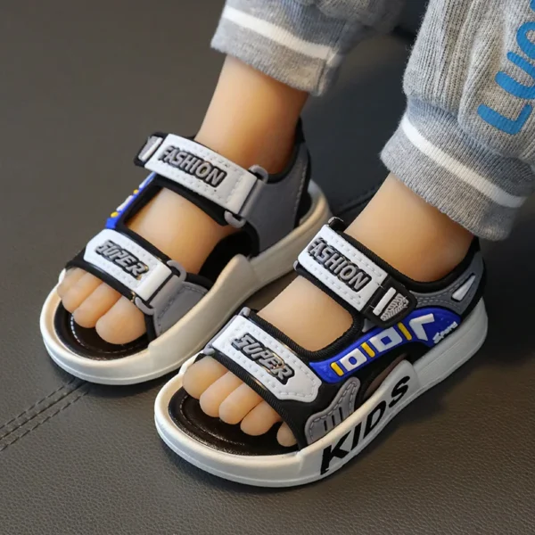 Breathable Sport Sandals Summer Sandals for Boys Casual Beach Shoe Comfortable Soft Sole Kids Shoes Fashion Non-slip Sandalias - Image 4