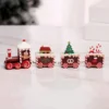 Christmas Wooden Train Merry Christmas Ornaments Christmas Decorations For Home 2024 Xmas Tree Decor Noel Navidad New Year Gifts - Image 6
