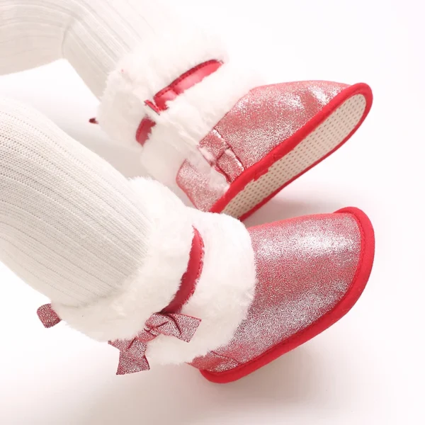 Winter Snow Baby Boots Newborn Warm Booties Soft Sole Shoes for Baby Girls Boys Infant Shoes Toddle 0-18Months - Image 6
