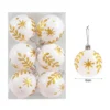 6Pcs/box 6cm Christmas Ball Ornaments Xmas Tree Hanging Pendant Christmas Decorations for Home 2024 Navidad Natal New Year Gift - Image 5