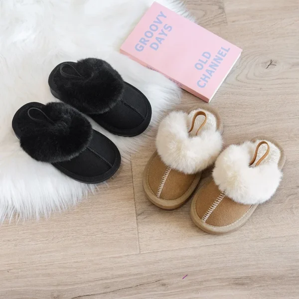 Roman Baby Winter Popular Snow Boots Plus Velvet Retro Fashion Show Kids Half Drag Comfortable Cool Children Toddler Boots - Image 6