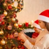 50Pcs/box 4cm Christmas Balls Ornament Xmas Tree Hanging Bauble Pendant 2024 Christmas Decoration for Home 2025 New Year Gifts - Image 5