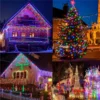 NEW 2024 Christmas Decorations Lights Solar Icicle Curtain Lights 8 Modes Outdoor Waterproof Garden Party New Year Decoration - Image 6