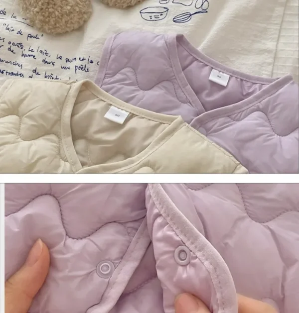 Fashion Kids Vest Children's Hooded Vest Spring Autumn winter Waistcoats Boys Outerwear toddler Coats Teenage baby girl clothes - Image 5