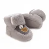 Winter Snow Baby Boots Cute Bear Warm Booties For Kids Soft Infant Newborn Toddler Baby Girls Boys Shoes Preschool Walking Shoes - Image 3