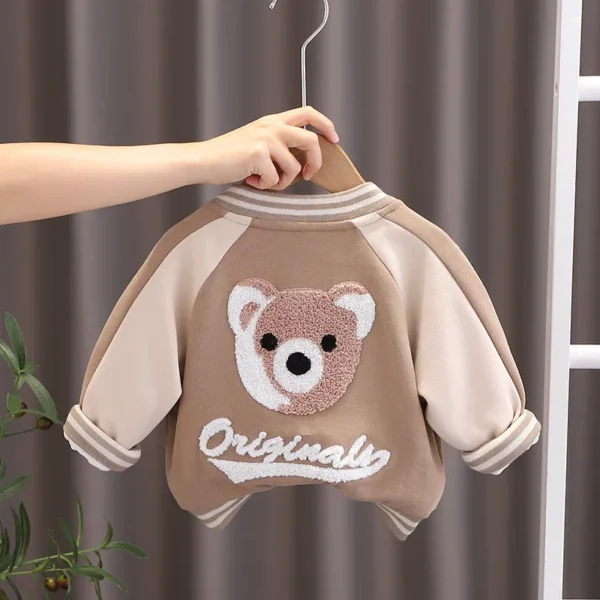 New Spring Autumn Baby Girls Clothes Children Boys Fashion Jacket Kids Coat Clothing Toddler Casual Costume Infant Sportswear - Image 3