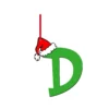 2024 New 2d Flat Christmas Acrylic Letters Decorations Acrylic Flat Christmas Tree Hanging Ornaments Double Side Printed Pendant - Image 5