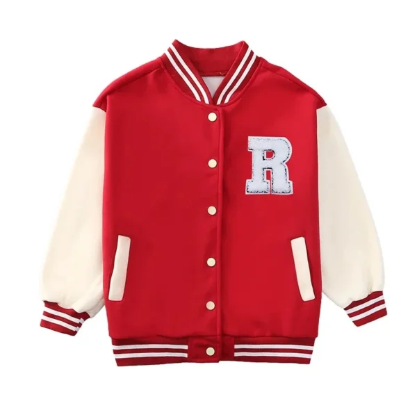 Teenage Girls Baseball Jackets For 5-14 Years Old Teens Clothes Children Sports Outerwear Coat Spring Autumn Fashion Boys Jacket - Image 6