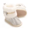 Winter Snow Baby Boots Newborn Warm Booties Soft Sole Shoes for Baby Girls Boys Infant Shoes Toddle 0-18Months - Image 4