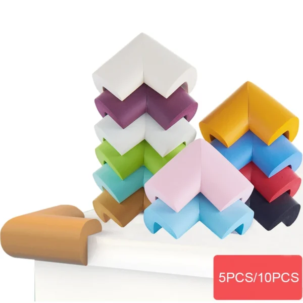 5/10Pcs Baby Safety Corner Home Soft Edge Corners Toddle Infant Safety Protection Furniture Protector Table Guards Cover - Image 2